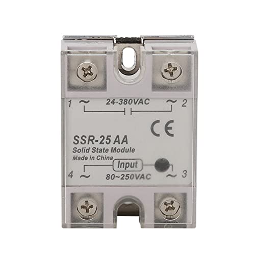 Solid State Relay White 10A-110A SSR-10AA 25AA 40AA SSR Single Phase JGX AC Control AC 70-280VAC to 24-480VAC 10A 25A 40A(110A) von XINSHILING