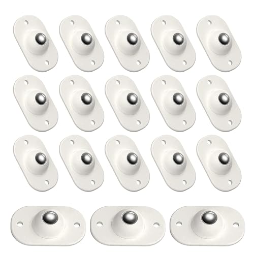 16 Stück Kugelrollen für Möbel,Klein Selbstklebendes Rollenrad Weiß,360 Grad Kugelrollen Klein Kugelrollen für Möbel 16 Stück Kugelrollen für Möbel,Klein Selbstklebendes Rollenrad Weiß,360 Grad Kugelrollen Klein Kugelrollen für Möbel von XINTANGXIA