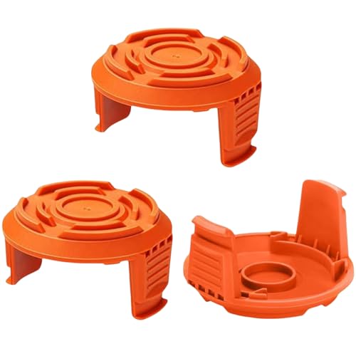 XINTONG 3 x Ersatz-Spulenabdeckkappen, Trimmer-Spulenkappen, Gartenwerkzeug-Mäher, Spulenabdeckung, Ersatzkappe, kompatibel mit Worx Wa0010 Trimmern XINTONG 3 x Ersatz-Spulenabdeckkappen, Trimmer-Spulenkappen, Gartenwerkzeug-Mäher, Spulenabdeckung, Ersatzkappe, kompatibel mit Worx Wa0010 Trimmern von XINTONG