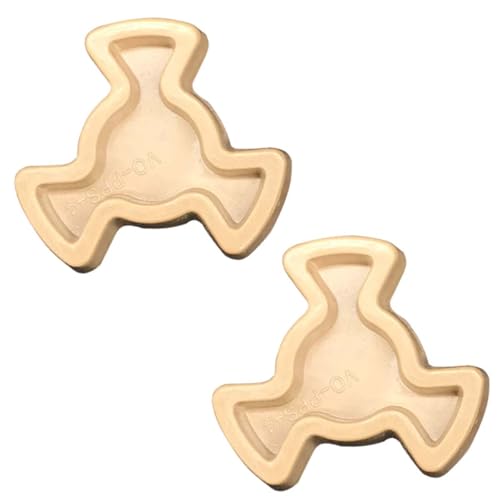 2 Stück Mikrowellen-Drehteller-Spinner, Drehteller-Rollen-Ersatz, Führungsstützwelle, Ersatzteile für Ofenplatten, Stützkupplung für Haus- und Küchengeräte von XINXINGDINGSHENG