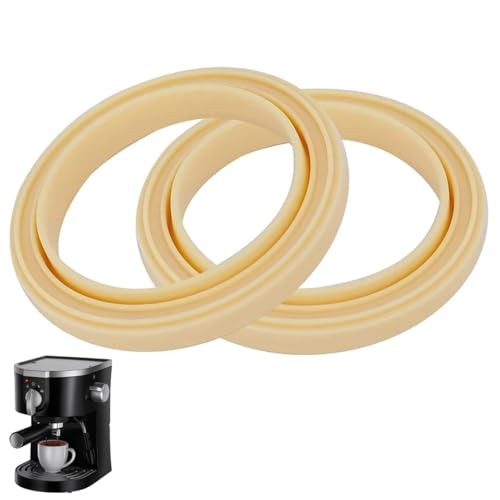 Kopfdichtung für Kaffeemaschinen, 54 mm, Silikon-Dampfring, Gruppenkopfdichtung, Ersatz für Breville, kompatibel mit Sage Espressomaschine BSE870, BSE875/878, BSE880, 2 Stück Kopfdichtung für Kaffeemaschinen, 54 mm, Silikon-Dampfring, Gruppenkopfdichtung, Ersatz für Breville, kompatibel mit Sage Espressomaschine BSE870, BSE875/878, BSE880, 2 Stück von XINXINGDINGSHENG