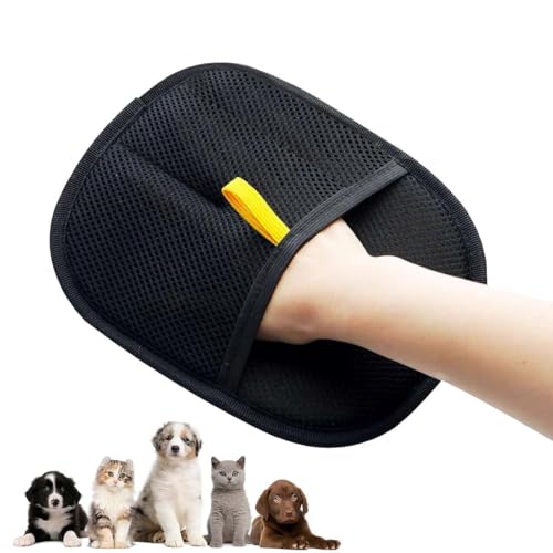 XINXINGDINGSHENG Doppelseitige Haustierpflege-Handschuhe, statischer Entfernungshandschuh für Tierhaare, vielseitige Fellpflege-Handschuhe für Hund und Katze, wiederverwendbarer Tierhaarentferner zum XINXINGDINGSHENG Doppelseitige Haustierpflege-Handschuhe, statischer Entfernungshandschuh für Tierhaare, vielseitige Fellpflege-Handschuhe für Hund und Katze, wiederverwendbarer Tierhaarentferner zum von XINXINGDINGSHENG