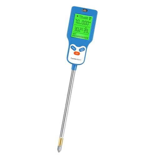 Bodentest-Set für Hausgarten und Gewächshäuser 6 in 1 Funktionalität inkl. Temperaturlicht und Luftfeuchtigkeit Lichtintensitätsdetektoren Bodentest-Set für Hausgarten und Gewächshäuser 6 in 1 Funktionalität inkl. Temperaturlicht und Luftfeuchtigkeit Lichtintensitätsdetektoren von XINYIN