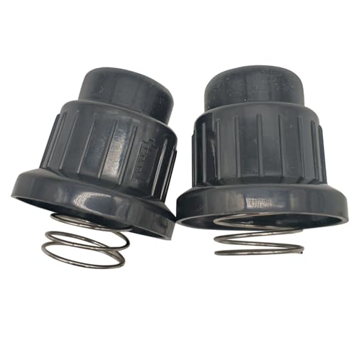 Grill-Zündknopf mit Federdruckknopf, Zündkappen für Grills, Funken, Generatorknopf, Ersatz-Kits, 2 Stück Grill-Zündknopf mit Federdruckknopf, Zündkappen für Grills, Funken, Generatorknopf, Ersatz-Kits, 2 Stück von XINYIN