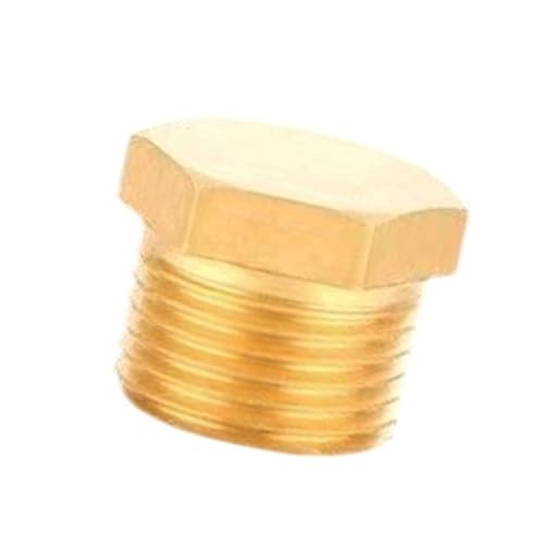 Messing Außengewinde Sechskant Stecker Rohrverschraubung Adapter Kupplung Endkappen Einfache Installation Verbinder Messing Rohr Stecker Fitting Connector von XINYIN