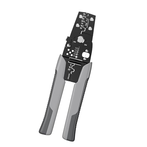 Professionelle Terminals Crimper mit ergonomischem Griff Multifunktionale Abisolierzange Werkzeug für Drahtverbindung Abisolier- und Crimpzange von XINYIN