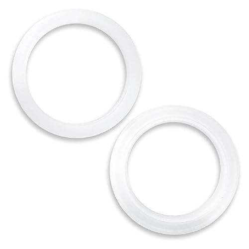 XINYIN 2/4x Dampfer Silikon-Dichtung für EC685/EC680/EC850/EC860 Espressomaschinenzubehör Duschkopfdichtung Silikon-Dichtung A von XINYIN