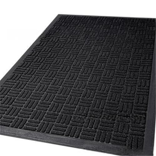 XINYIN Gummi-Fußmatte für den Außenbereich, Polypropylenfaser, rutschfeste Bodenmatte, Haushalt, gestreift, 45 x 75 cm, Eingangs-Fußmatten, kommerzielle 6 x 8 von XINYIN