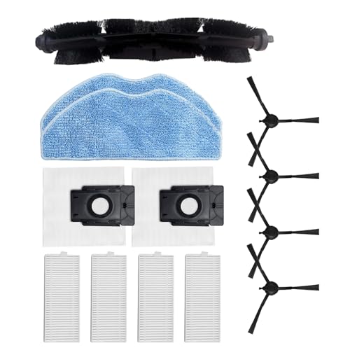 XINYIN Kehrroboter Rollen Bürstenbeutel Filter Seitenbürste Roboter Vakuum Zubehör Geeignet für RE4 Plus RE5 Plus von XINYIN