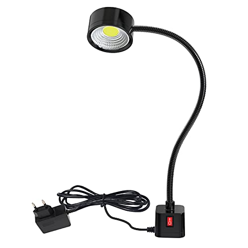Flexibles LED-Goseneck Light 500 Lumen 120 Volt mit magnetischer Basis Industrial Lighting Work Lamp for Machine Tools and Lathe Flexibles LED-Goseneck Light 500 Lumen 120 Volt mit magnetischer Basis Industrial Lighting Work Lamp for Machine Tools and Lathe von XINYIQI