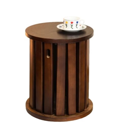 XINYUEMAIC Wooden Stackable Stool Set of 4, 4-in-1 Multi Functional Solid Wood Combination Chair, Suitable for Kitchen, Dining Room, Living Room, and Bedroom von XINYUEMAIC