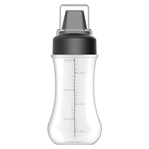 5-Loch-Kunststoff-Gewürz-Quetschflasche, Spender, Deckel, Kunststoff-Quetschflasche für Sauce, Senf, Ketchup, Küche, für Kunststoff-Quetschflaschen von XINgjyxzk