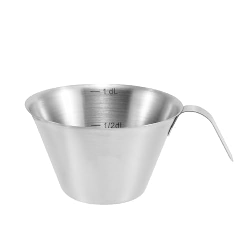 Espressotasse Aus Metall Edelstahl Kaffee Messbecher Kaffee Extraktionsbecher Kaffeezubereitungsbecher Weinglashalter von XINgjyxzk