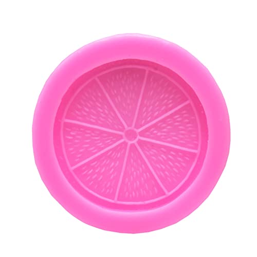 Obst Zitronenscheibe Silikonform Fondant Süßigkeiten Keksformen Kuchen Schokolade von XINgjyxzk