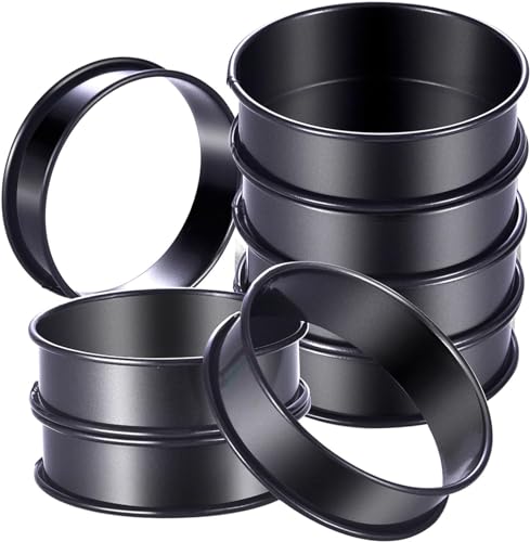 Set Mit 8 Antihaft Törtchenformen Aus Edelstahl Englische Muffinformen Mehrzweck Backformen Zum Backen Set Mit 8 Antihaft Törtchenformen Aus Edelstahl Englische Muffinformen Mehrzweck Backformen Zum Backen von XINgjyxzk