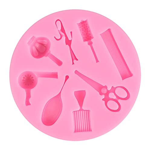 Silikonmaterial Fondantform Kuchenformen Süßigkeitenformen Friseur Gadgets Formen Designmuster Backzubehör Silikonmaterial Fondantform Kuchenformen Süßigkeitenformen Friseur Gadgets Formen Designmuster Backzubehör von XINgjyxzk