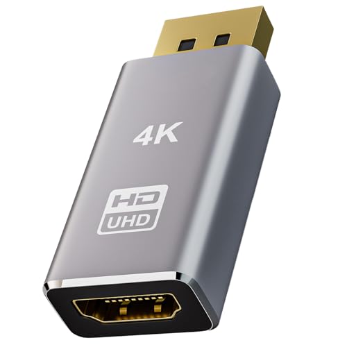 XINgjyxzk 4K DisplayPort Zu HDTV Adapter Konverter Videoübertragung DisplayPort Zu HDTV Monitoren Für Monitore Und Projektoren von XINgjyxzk