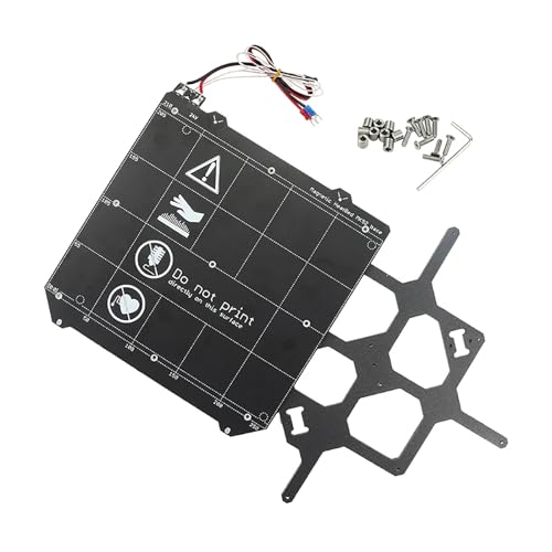 XINgjyxzk Beheizte Platte Y Wagen Aluminiumplatte Hotbed Halterungssatz Für MK3S MK52 Hotbed 3D Druckerzubehör von XINgjyxzk