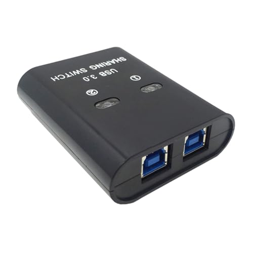 XINgjyxzk Manueller USB3.0-Switching Hubs Drucker Sharing Gerät 2-In-1-Out USB Auswahl KVM Hubs Adapter XINgjyxzk Manueller USB3.0-Switching Hubs Drucker Sharing Gerät 2-In-1-Out USB Auswahl KVM Hubs Adapter von XINgjyxzk