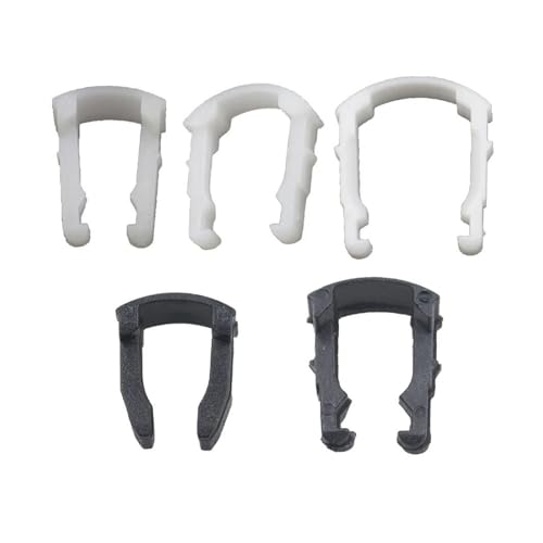 XIOKLM 50 Pcs Zubehör Passt Auto Benzin Filter Clip Kraftstoff Rohr U Retainer Clips(MIX 50Pcs) von XIOKLM