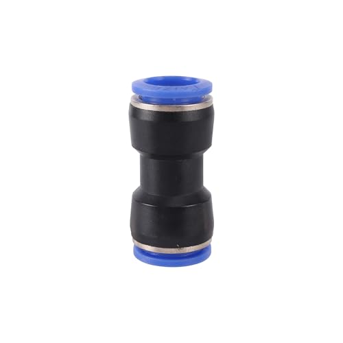 XIOKLM Pneumatische Armatur, Rohrverbinder, Schlauch, Schnellverschraubung, Wasserschlauch, Kunststoff, 4 mm, 6 mm, 8 mm, 10 mm, 12 mm, 14 mm, PU-PY-Anschlüsse (PU, 14 mm) von XIOKLM