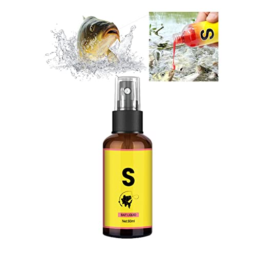 XIRUJNFD 2023 New Natural Bait Scent Fish Attractants for Baits, High Concentration Fish Bait Attractant Enhancer, Scent Fish Attractants for Baits, Fishing Accessories and Equipment (1Pcs) von XIRUJNFD