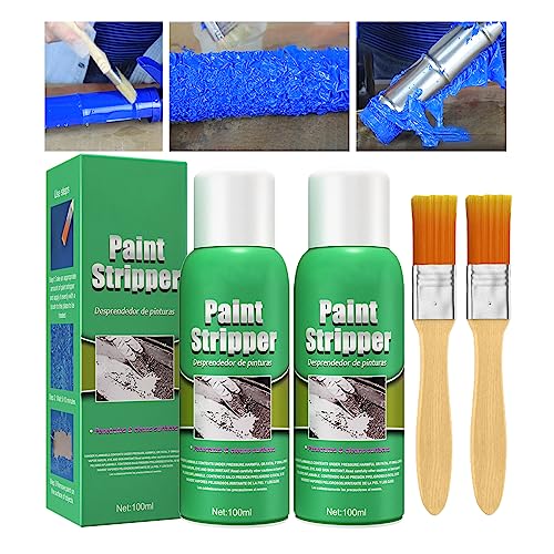 XIRUJNFD Efficient Paint Stripper, Car Paint Remover Metal Surface Paint Stripper, Paint Remover Metal, Paint Stripper Gel, Paint Stripper for Metal (2) von XIRUJNFD