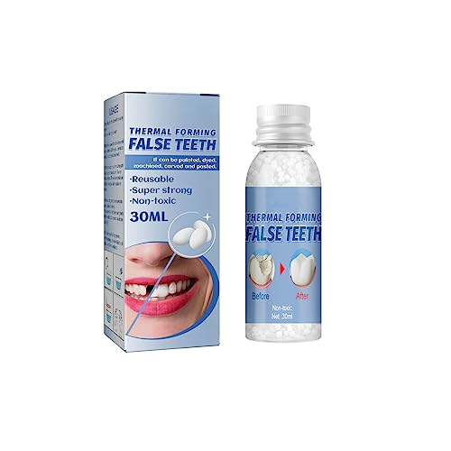 XIRUJNFD Tooth Repair Granules, Temporary Tooth Repair Kit, Temporary Tooth Filling Kit, Tooth Repair Granules Kit, Temporary Tooth for Everyone (1Pcs) von XIRUJNFD