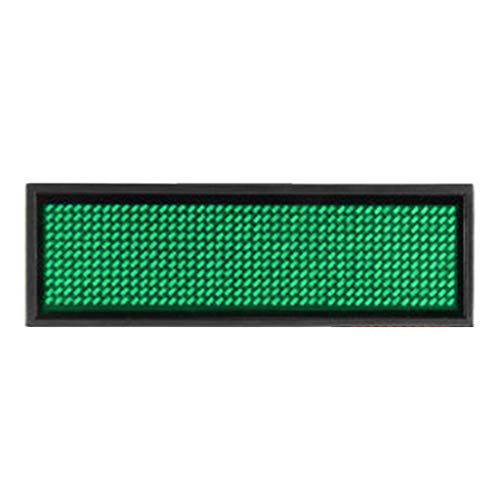 LED-Namensschild, 44 x 11 Pixel, wiederaufladbarer LED-Visitenkarten-Bildschirm mit USB-Programmierung, digitales Schild-Display für Restaurant, Visitenkarten-Bildschirm LED-Namensschild, 44 x 11 Pixel, wiederaufladbarer LED-Visitenkarten-Bildschirm mit USB-Programmierung, digitales Schild-Display für Restaurant, Visitenkarten-Bildschirm von XITEA