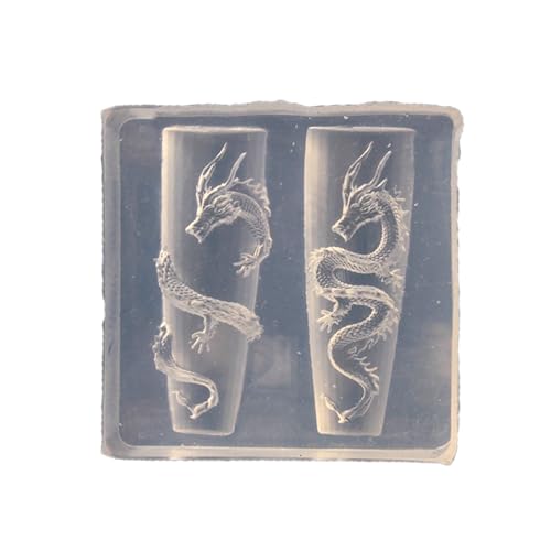 Stabile Nagelkunst-Prägeform 3D-Rosenblüten, Silikonform für kreative Harzgießen und Nageldekorationsprojekte von XITEA