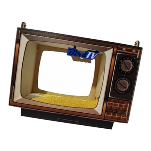 Vintage Vogelfutterstation Naturholz Outdoor Dekoration für Innenhöfe Garten Wildvogel Beobachtung Futterstation Dekorative Vogelfutterstation Vintage Vogelfutterstation Naturholz Outdoor Dekoration für Innenhöfe Garten Wildvogel Beobachtung Futterstation Dekorative Vogelfutterstation von XITEA