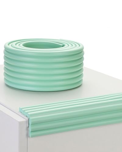 XIUCAI Kantenschutz für Baby-Sicherung, 2M Weiche Kantenschoner für Möbel - Selbstklebende Tischkanten-Schutzleisten & Kaminpolster für Scharfe Ecken, Einfache Installation,Light Green XIUCAI Kantenschutz für Baby-Sicherung, 2M Weiche Kantenschoner für Möbel - Selbstklebende Tischkanten-Schutzleisten & Kaminpolster für Scharfe Ecken, Einfache Installation,Light Green von XIUCAI