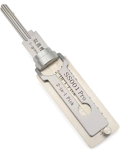 XIUCAI Professionelles Schlüssel-Werkzeug 2-in-1 Reparatur-Set | Präzisions Handwerkzeug | Haken und Pick Set für Zivilgebrauch,Ss001 pro XIUCAI Professionelles Schlüssel-Werkzeug 2-in-1 Reparatur-Set | Präzisions Handwerkzeug | Haken und Pick Set für Zivilgebrauch,Ss001 pro von XIUCAI