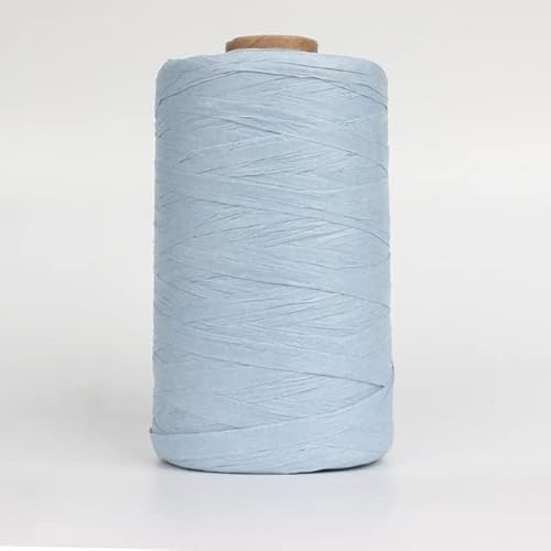 280–300 Meter Sommer-Bast-Stroh-Baumwoll-Bast-Garn für Handstricken, Hüte, Taschen, Häkelgarn, handgefertigtes Bastel-Strickgarn 280–300 Meter Sommer-Bast-Stroh-Baumwoll-Bast-Garn für Handstricken, Hüte, Taschen, Häkelgarn, handgefertigtes Bastel-Strickgarn von XIUPO