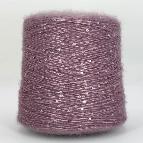 520g Soft Natural Colorful Plush Mohair Sequin Yarn for Knitting Ice Silk Metallized Yarn Weave Crochet Sewing Thread 520g Soft Natural Colorful Plush Mohair Sequin Yarn for Knitting Ice Silk Metallized Yarn Weave Crochet Sewing Thread von XIUPO