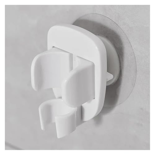 Teleskop-Duschkopfhalter ohne Bohren, verstellbares Wandregal mit automatischer Sensor-Sprühunterstützung for die Aufbewahrung im Badezimmer für Badezimmer, Dusche(White-1PC) von XIUsheUA