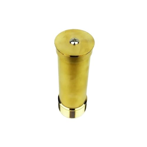 XIUsheUA 1/2 "3/4" 1 "Messing Edelstahl Universal Petunia Trompete Typ Brunnen Düsen Pool Teich Spray Kopf für Garten, Innenhof(1.5 (Brass)) von XIUsheUA