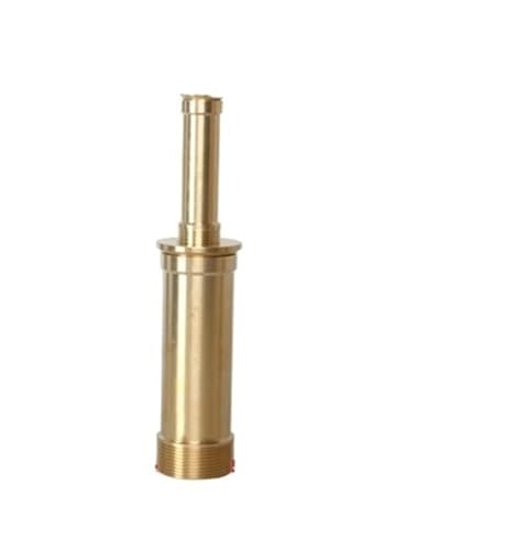 XIUsheUA 1/2 "3/4" 1 "Messing Edelstahl Universal Petunia Trompete Typ Brunnen Düsen Pool Teich Spray Kopf für Garten, Innenhof(2 (Brass 2 Layers)) von XIUsheUA