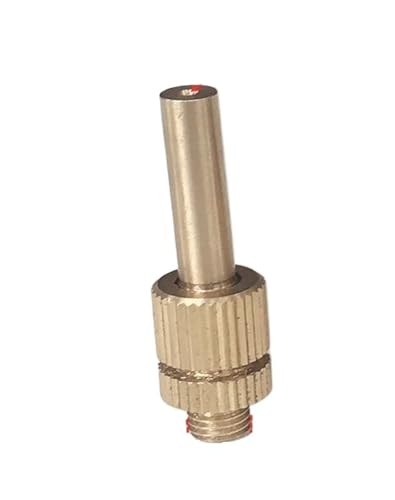 XIUsheUA 5 stücke M6 M8 M10 M12 Außengewinde Micro Pure Jet Gerade Wasservorhang Brunnendüsen Kopf Vorhang von Regenbrunnen Düse für Garten, Innenhof(6mm) von XIUsheUA