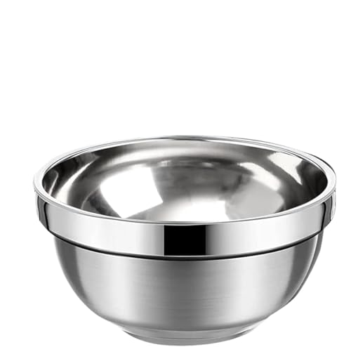 XIUsheUA Schüssel aus rostfreiem Stahl 4-teiliges Schüssel-Set aus Edelstahl, 483 ml, doppelwandig, isoliert, Suppenschüsseln, Snack-Metallschüssel for Eiscreme, Salat, Nudeln, Soßen XIUsheUA Schüssel aus rostfreiem Stahl 4-teiliges Schüssel-Set aus Edelstahl, 483 ml, doppelwandig, isoliert, Suppenschüsseln, Snack-Metallschüssel for Eiscreme, Salat, Nudeln, Soßen von XIUsheUA