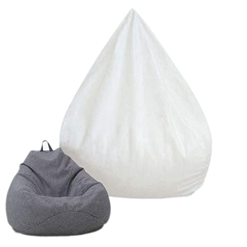 XIXIMAON Innen Liner ohne Füllung für Sitzsack Bezug Interne Easy Clean für Sitzsack Abdeckung Bezug Innenfutter für Sitzsack Verhindert DASS Bohnen Herauskommen (Innenfutter, M) von XIXIMAON