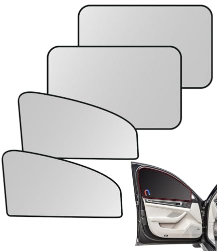 40 Stück Car Shades für VW ID.7 / ID 7 Tourer 2023-2028 (5-Türer Kombi), Magnetisch Auto Sonnenschutz Sonnenschutz Auto Seitenscheibe Sichtschutz Autofenster,Silver von XIYUANFA