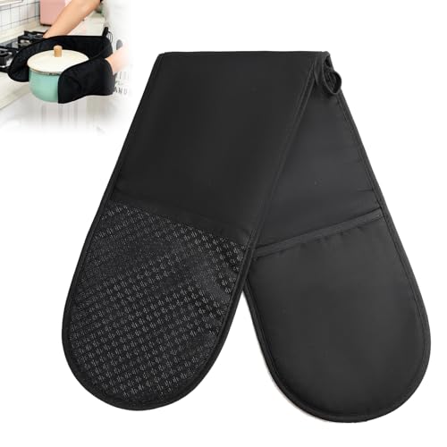 Doppelter Ofenhandschuh Hitzebeständig Doppel Backofenhandschuh Rutschfester Silikongriff Doppelter Ofen Handschuh Strapazierfähiger Maximaler Hitzeschutz Doppelter Ofenhandschuh Hitzebeständig Doppel Backofenhandschuh Rutschfester Silikongriff Doppelter Ofen Handschuh Strapazierfähiger Maximaler Hitzeschutz von XIZAO