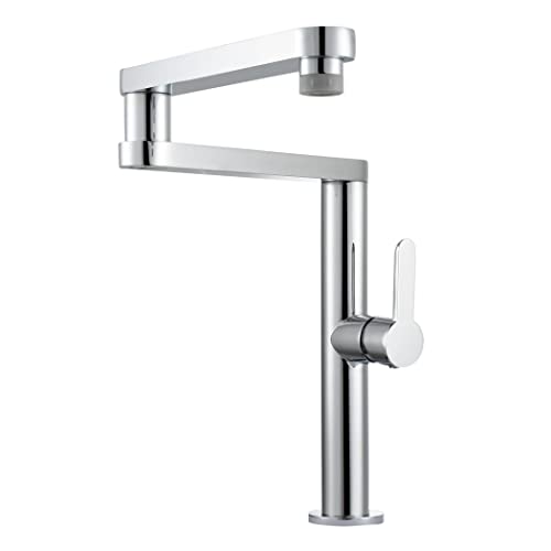 Deck Mount Potfüller Messing, Küchenspüle Potfüller Wasserhähne, eingriff ein Loch Küchenarmatur, Küchenmischer Tipp, Faltspüle Wasserhahn 2 Funktionen, e Deck Mount Potfüller Messing, Küchenspüle Potfüller Wasserhähne, eingriff ein Loch Küchenarmatur, Küchenmischer Tipp, Faltspüle Wasserhahn 2 Funktionen, e von XJEIVJIC