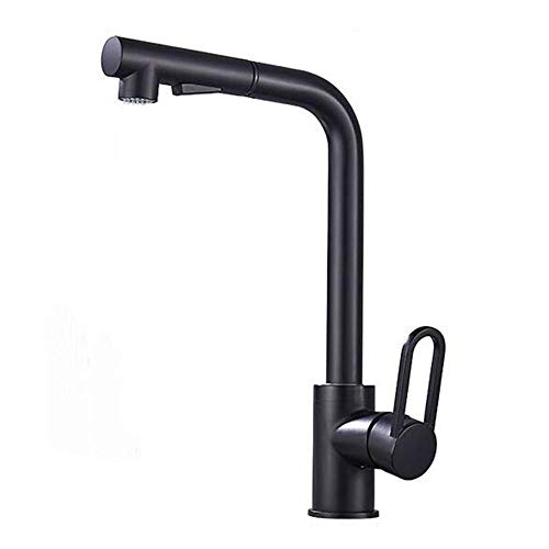 Kitchen Taps with Pull Out Spray Brass Hot and Cold Retractable 360° Rotation 2 Modes Kitchen Sink Faucet-Black Kitchen Taps with Pull Out Spray Brass Hot and Cold Retractable 360° Rotation 2 Modes Kitchen Sink Faucet-Black von XJEIVJIC