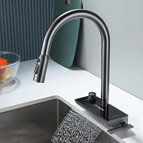 Küchenarmaturen mit Auszugspray, Küchenspüle Mixer Wasserhahn Messing Schwenk Multifunktion Küchenspüle Wasserhahn-Weiß Küchenarmaturen mit Auszugspray, Küchenspüle Mixer Wasserhahn Messing Schwenk Multifunktion Küchenspüle Wasserhahn-Weiß von XJEIVJIC