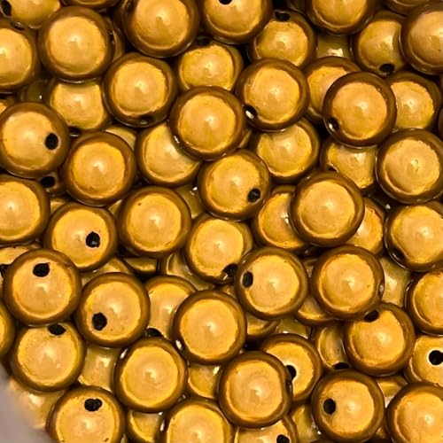 XJHNB 60/100/300/600 Stück reflektierende Perlen, 3D-Illusion, Wunderperlen, 4–30 mm, Stickerei, Acrylperlen für die Schmuckherstellung, hübsch unter Licht - Brown,12mm 60Stk XJHNB 60/100/300/600 Stück reflektierende Perlen, 3D-Illusion, Wunderperlen, 4–30 mm, Stickerei, Acrylperlen für die Schmuckherstellung, hübsch unter Licht - Brown,12mm 60Stk von XJHNB