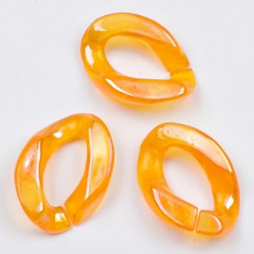 XJHWD 17 * 23 MM 50MPcs Lila/Orange Transparente Acryl-Verbindungsringe Acryl-Kettenverbindungsringe Quick Link-Verbindungsstücke Für Schmuckohrringe XJHWD 17 * 23 MM 50MPcs Lila/Orange Transparente Acryl-Verbindungsringe Acryl-Kettenverbindungsringe Quick Link-Verbindungsstücke Für Schmuckohrringe von XJHWD
