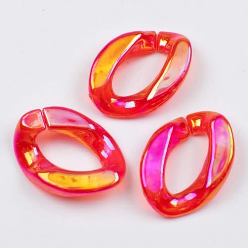 XJHWD 17 * 23 MM 50MPcs Lila/Orange Transparente Acryl-Verbindungsringe Acryl-Kettenverbindungsringe Quick Link-Verbindungsstücke Für Schmuckohrringe XJHWD 17 * 23 MM 50MPcs Lila/Orange Transparente Acryl-Verbindungsringe Acryl-Kettenverbindungsringe Quick Link-Verbindungsstücke Für Schmuckohrringe von XJHWD
