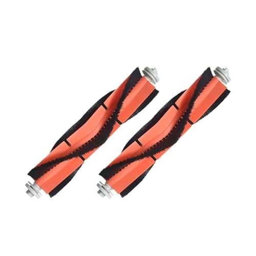 Filter Hauptbürste Roboter-Staubsauger-Zubehör, Kompatibel Mit Mijia, 1C 1T Roboter-Staubsauger-Mopp, Kompatibel Mit Dreame F9(2pcs Roller brush) von XJKIKQYUD